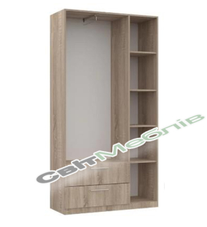 Шафа для одягу "Греція 2" 1050х420х1950