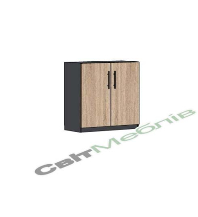 Тумба закрита з полицею.